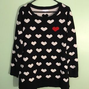 Heart Tunic Sweater